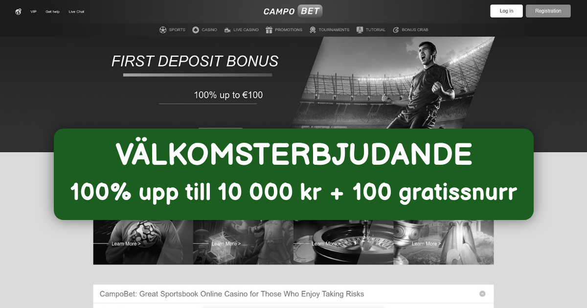 CampoBet Casino Sverige